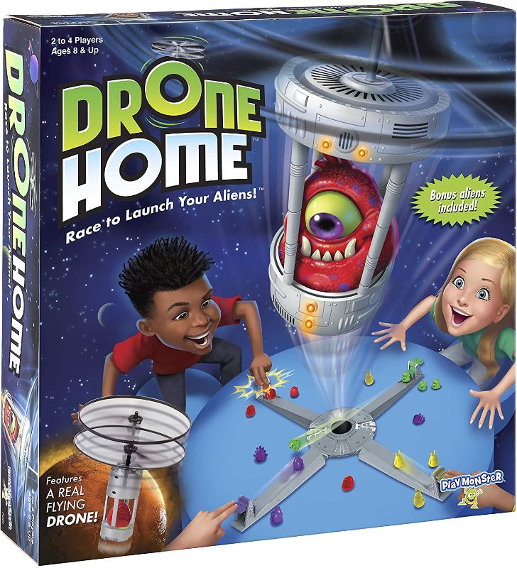 Photo 1 of Drone Home -- First Ever Game With a Real, Flying Drone -- Great, Family Fun! -- For 2-4 Players -- Ages 8+
