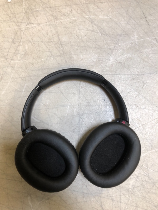 Photo 2 of Sony Noise Cancelling Headphones WHCH710N: Wireless Bluetooth Over the Ear Headset with Mic for Phone-Call, Black
