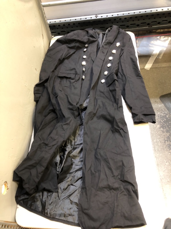 Photo 1 of Generic Black Women's Trench Coat. Medium