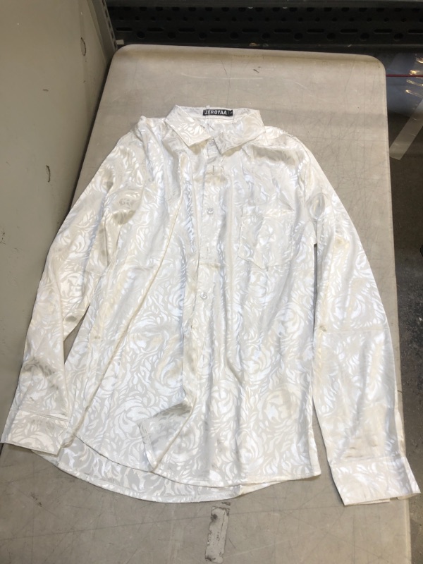 Photo 1 of Generic Polyester White Long Sleeve. Small