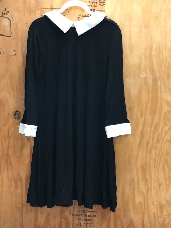 Photo 1 of Generic Black Long Sleeve Dress. Size Large