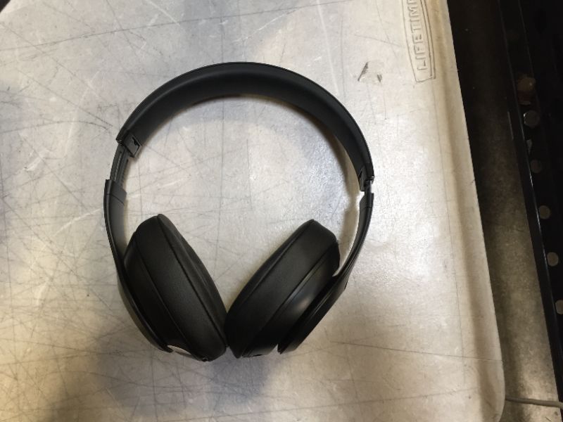 Photo 6 of Beats Studio3 Wireless Noise Cancelling Over-Ear Headphones - Apple W1 Headphone Chip, Class 1 Bluetooth, 22 Hours of Listening Time, Built-in Microphone - Matte Black 