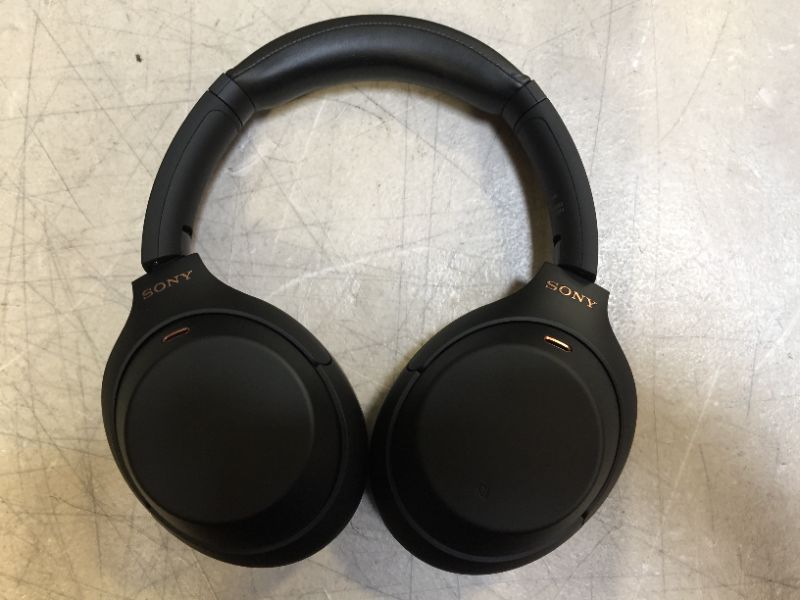 Photo 2 of Sony WH-1000XM4 Wireless Industry Leading Noise Canceling Overhead Headphones with Mic for Phone-Call and Alexa Voice Control, Black
