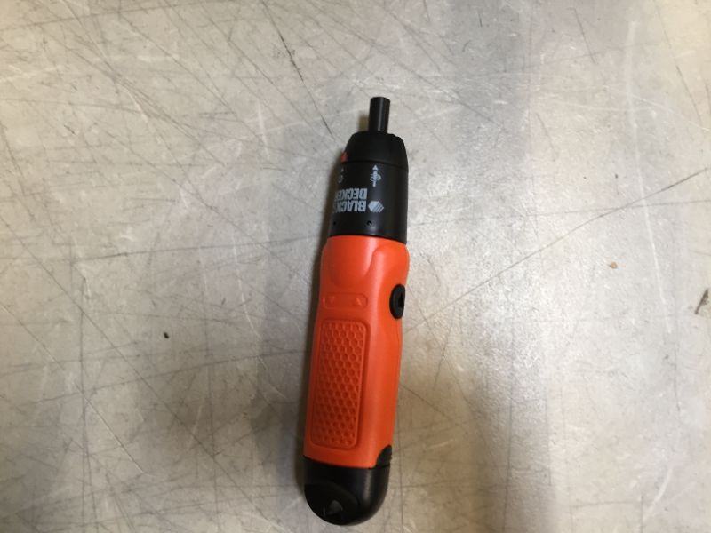 Photo 2 of BLACK+DECKER Cordless Screwdriver (AS6NG)
