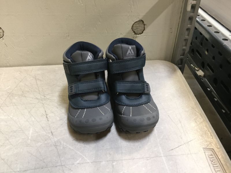 Photo 1 of kids generic hiking boots blue 