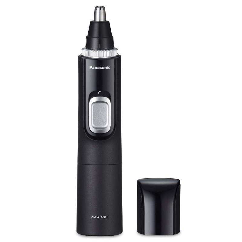 Photo 1 of Panasonic Ear and Nose Hair Trimmer for Men with Vacuum Cleaning System, Powerful Motor and Dual-Edge Blades for Smoother Cutting, Wet/Dry