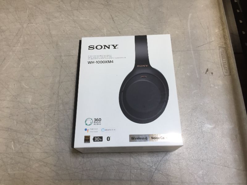 Photo 6 of Sony WH-1000XM4 Wireless Industry Leading Noise Canceling Overhead Headphones with Mic for Phone-Call and Alexa Voice Control, Black
