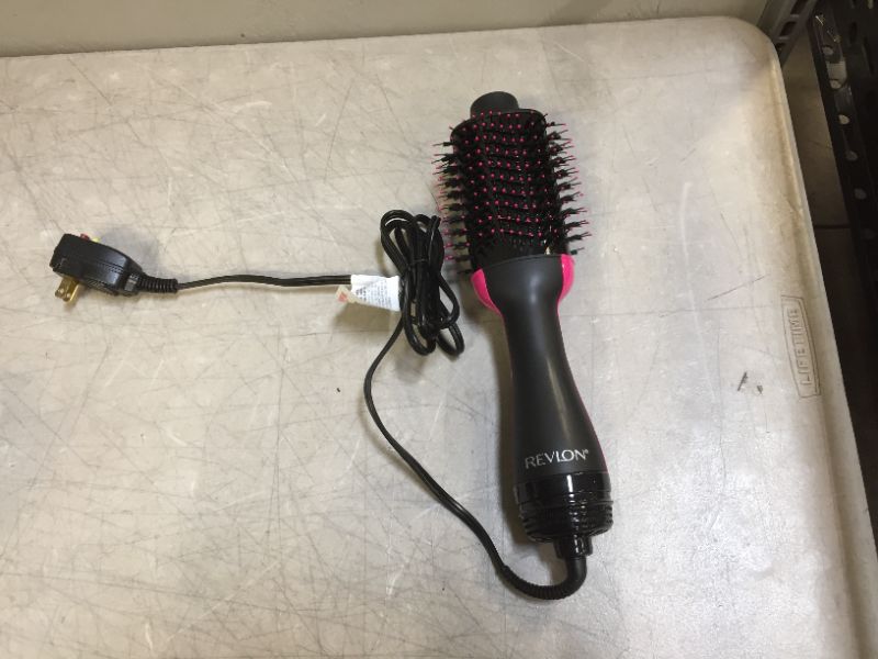 Photo 2 of REVLON One-Step Hair Dryer And Volumizer Hot Air Brush, Black
