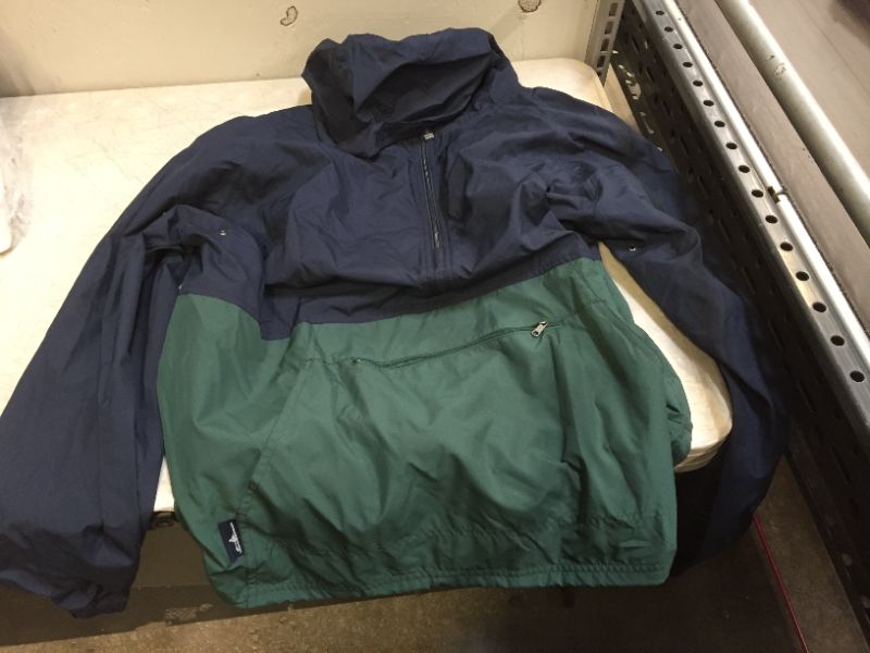 Photo 1 of Charles River men's blue and green windbreaker 