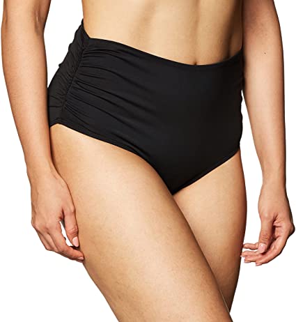 Photo 1 of Anne Cole Women's High Waist to Fold Over Shirred Bikini Bottom Swimsuit
