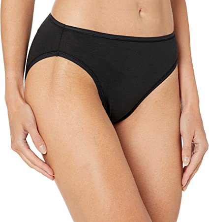 Photo 1 of Amazon Essentials Women's Cotton High Leg Brief Underwear, Multipacks
