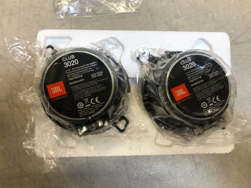 Photo 3 of JBL CLUB3020 3.5" 120W Club Series 2-Way Coaxial Car Speaker
