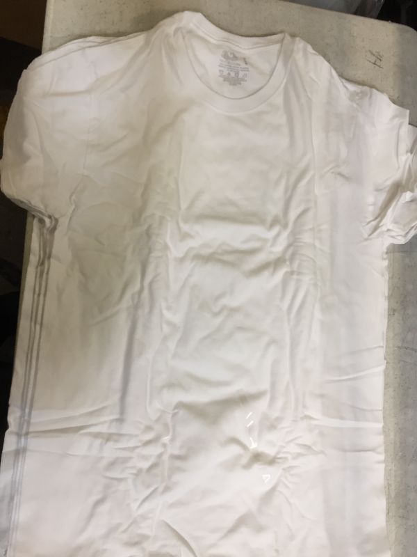 Photo 2 of fruit of the loom 5pk t-undershirt - white size medium 