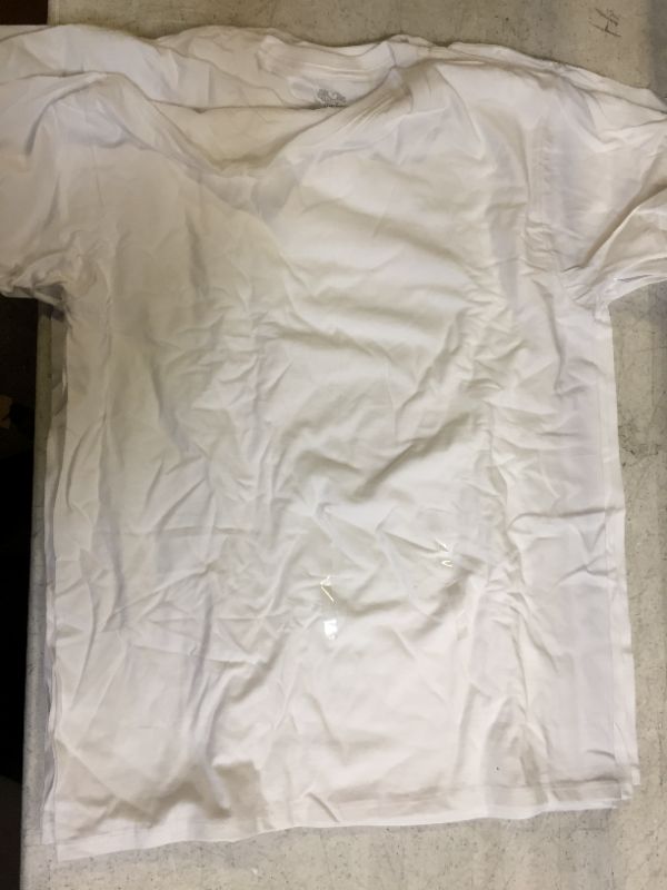 Photo 2 of Fruit of the Loom Boys' 5pk T-Undershirt - White Extra large 
