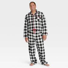 Photo 1 of Men's Plaid Flannel Pajama Set - Wondershop™ White size extra large 
