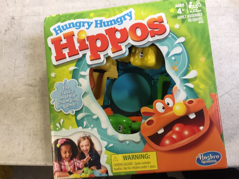 Photo 2 of Hungry Hungry Hippos Game