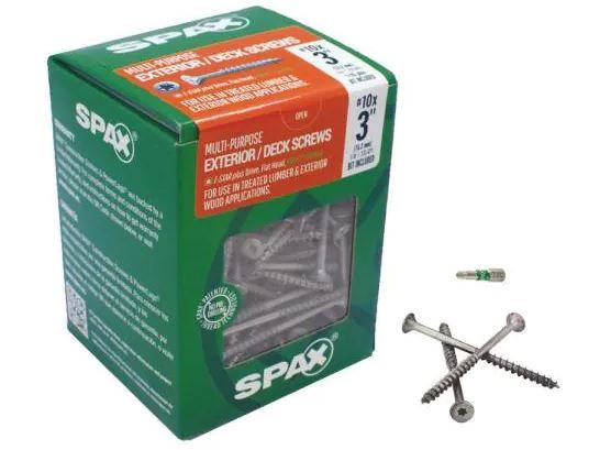 Photo 1 of #10 x 3 in. T-Star Plus Flat Head Interior/Exterior HCR-X Screw (335 per Box)
