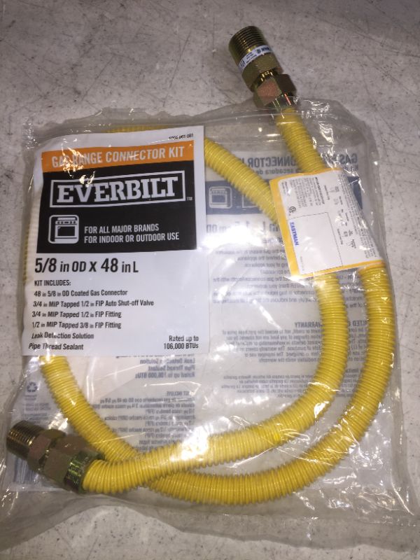 Photo 2 of Everbilt 4 ft. Gas Range Connector Kit