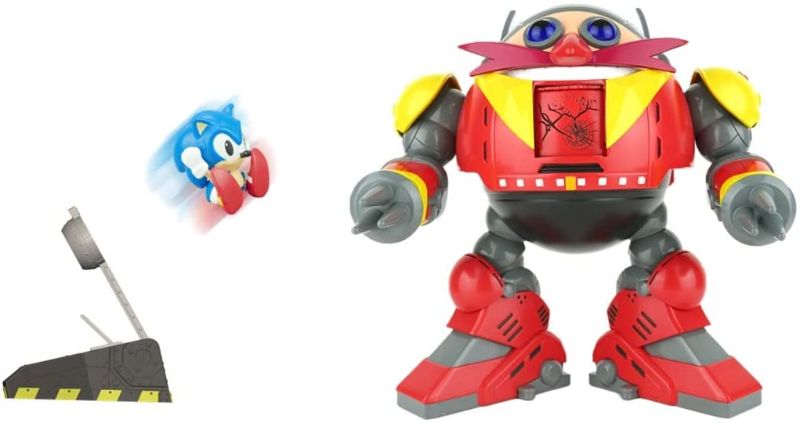 Photo 1 of Sonic The Hedgehog Giant Eggman Robot Battle Set with Catapult - 30th Anniversary
