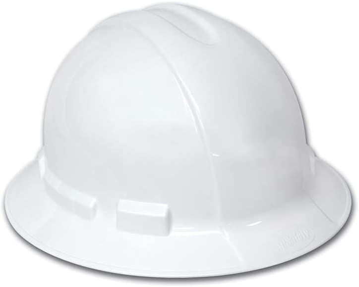 Photo 1 of 3M Full Brim Hard Hat - White, Model Number 91280
