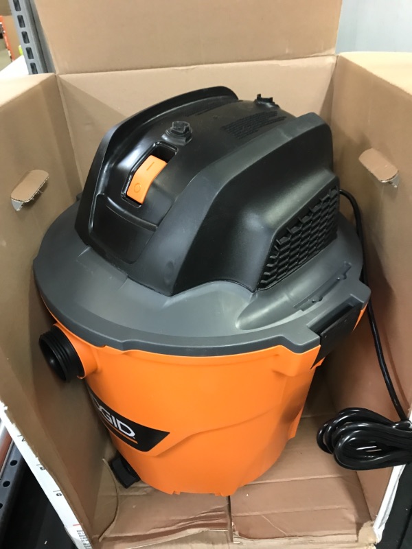 Photo 2 of RIDGID 12 Gal. 5.0-Peak HP Wet Dry Vac WD1270
