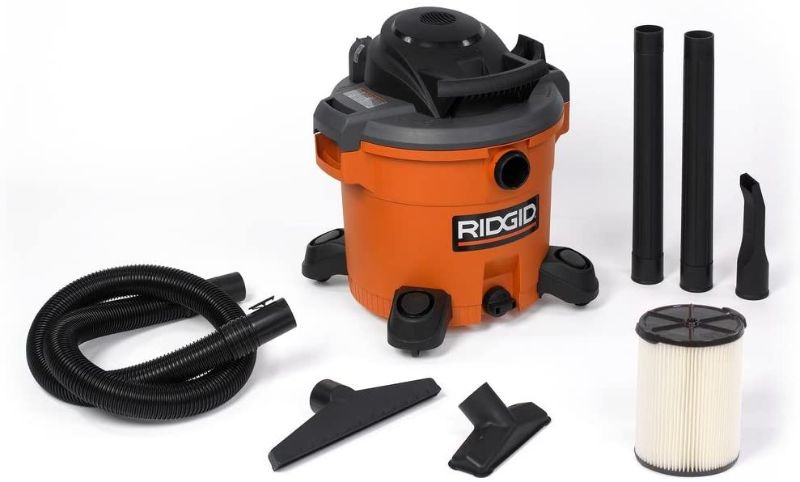 Photo 4 of RIDGID 12 Gal. 5.0-Peak HP Wet Dry Vac WD1270
