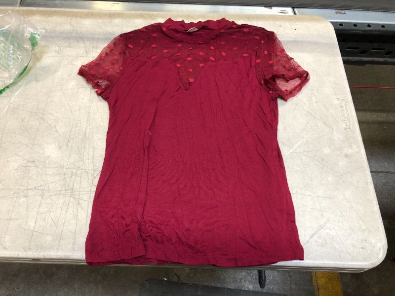 Photo 1 of Women's Red Sleeveless Shirt