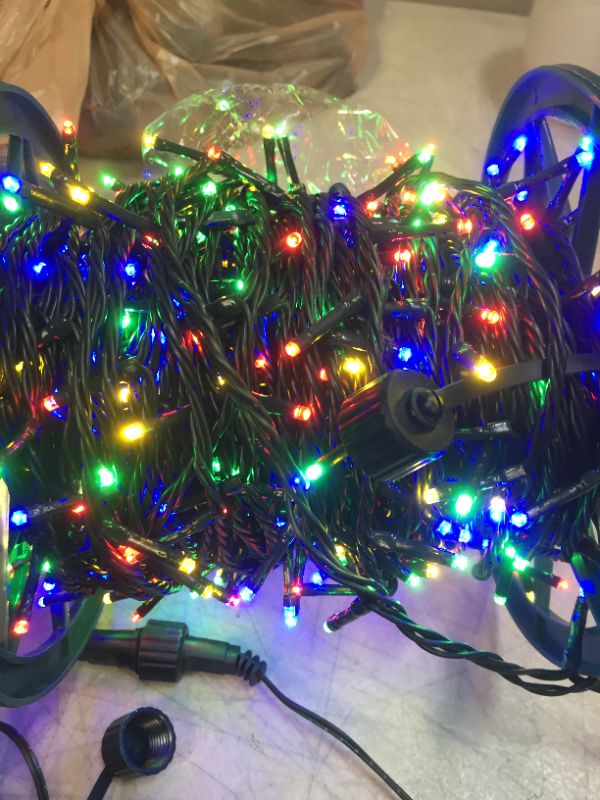 Photo 2 of 157 ft. 600-Light LED Micro Fairy Multi Color Lights No Function Reel Packaging (2 sets of 300 lights)