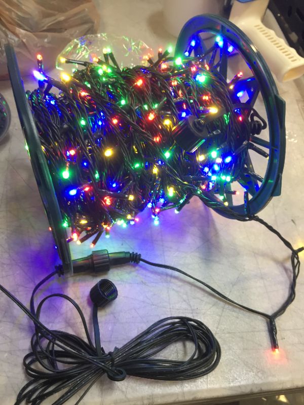 Photo 4 of 157 ft. 600-Light LED Micro Fairy Multi Color Lights No Function Reel Packaging (2 sets of 300 lights)