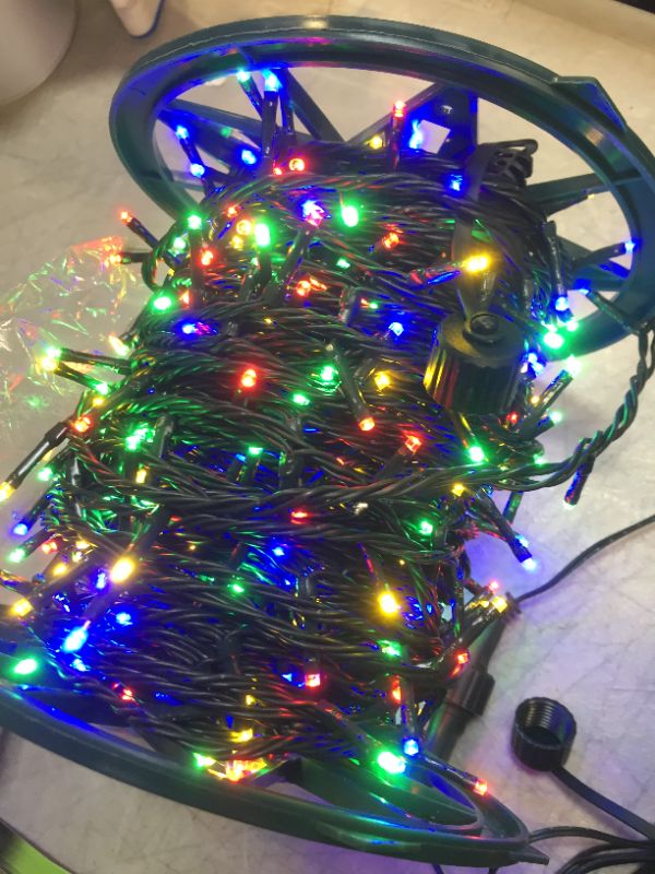 Photo 3 of 157 ft. 600-Light LED Micro Fairy Multi Color Lights No Function Reel Packaging (2 sets of 300 lights)