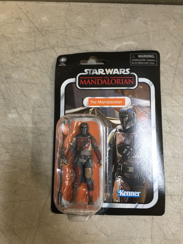 Photo 2 of 
Star Wars The Vintage Collection The Mandalorian Toy, 9.5-cm-Scale Action Figure, Toys for Children Aged 4 and Up
(factory sealed)