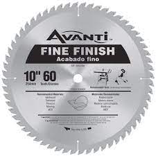 Photo 2 of 10 in. x 60-Tooth Fine Finish Circular Saw Blade
