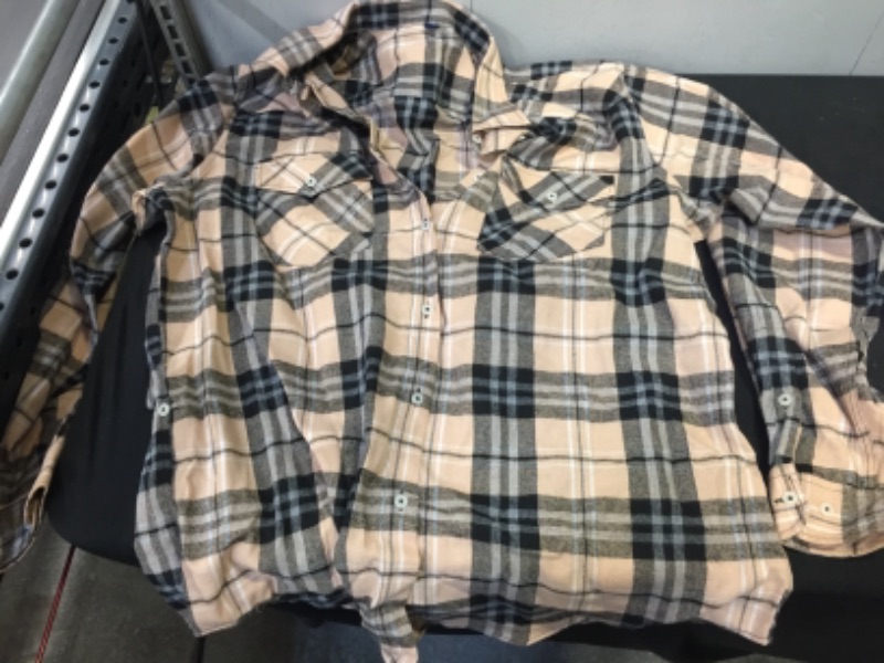 Photo 1 of generic flannel long sleeve shirt 