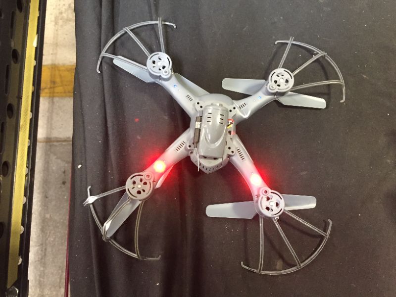 Photo 3 of SKY RIDER Pro Quadcopter Drone with Wi-Fi Camera, Remote and Phone Holder---MISSING REMOTE AND PHONE HOLDER---