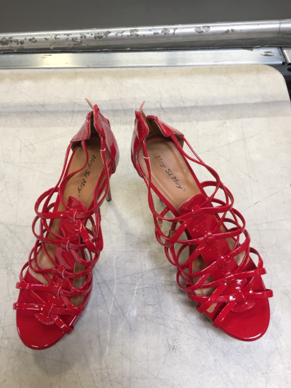 Photo 1 of Generic Red Women's High Heels. Size 11.5 