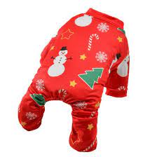 Photo 1 of joom pet bodysuit adorable all match soft texture lovely pet dog christmas pajamas. Medium