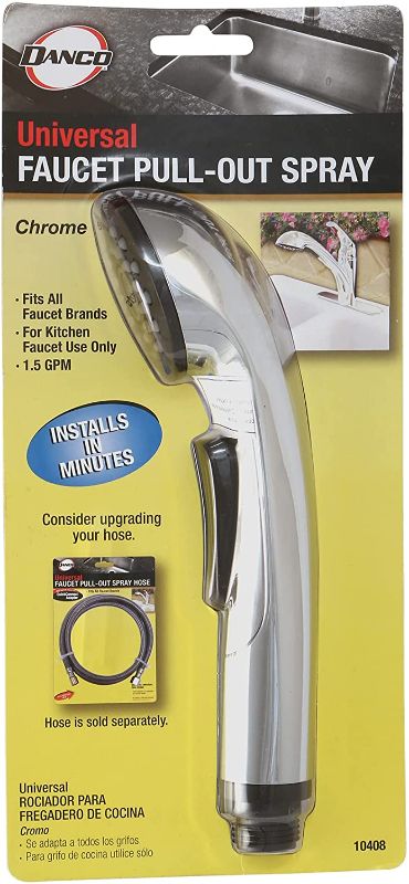 Photo 1 of Danco, Chrome 10408 Pullout Kitchen Spray Head
