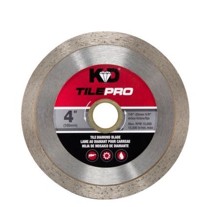 Photo 1 of 4 in. Diamond Continuous-Rim Circular Saw Blade
