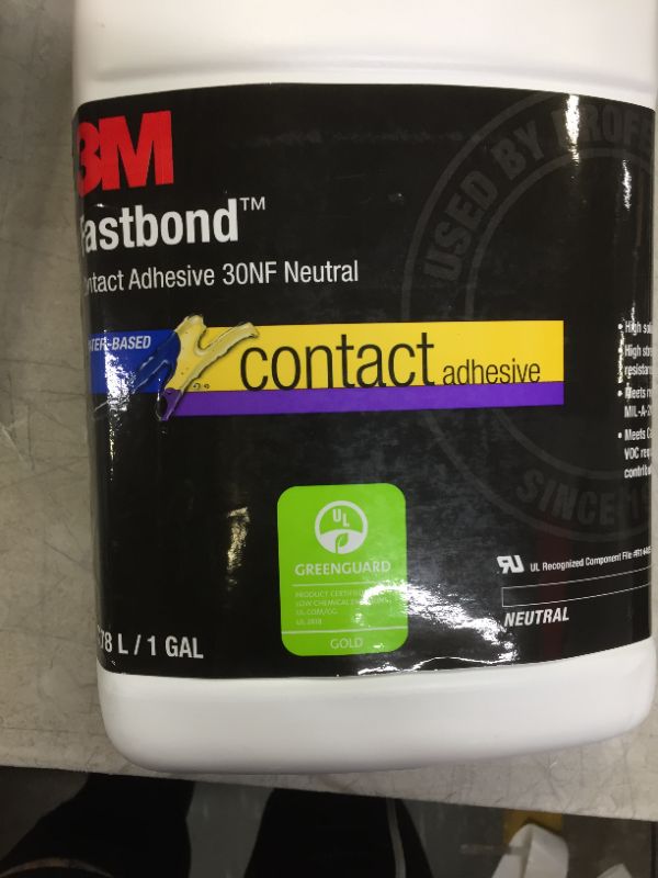 Photo 3 of 3M Fastbond Contact Adhesive 30NF, Neutral
