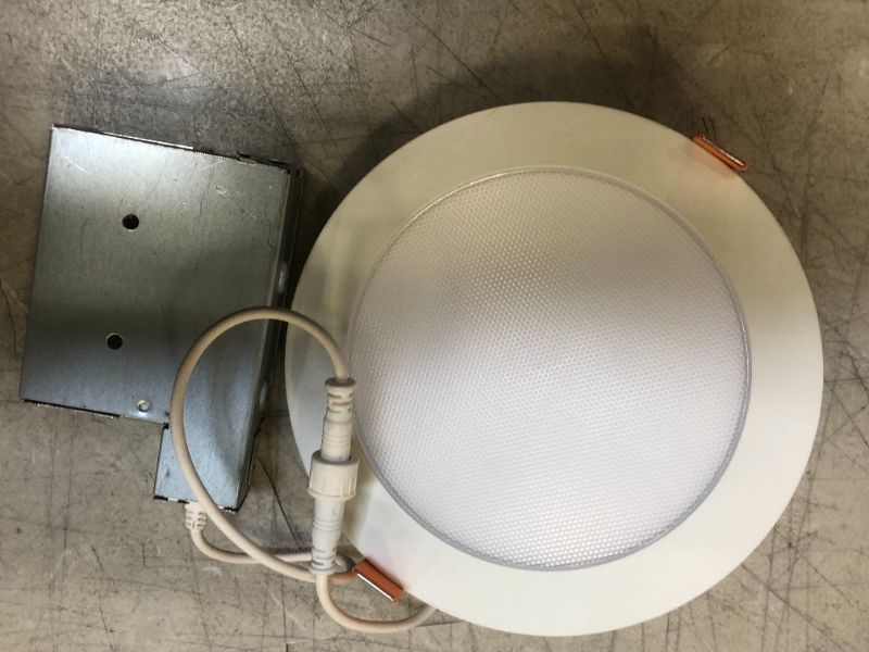 Photo 1 of HLB 6 in. Selectable CCT New Construction or Remodel Canless Recessed Integrated LED Kit
