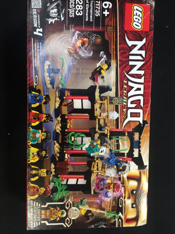 Photo 1 of LEGO NINJAGO Legacy Tournament of Elements 71735 Building Toy (283 Pieces)