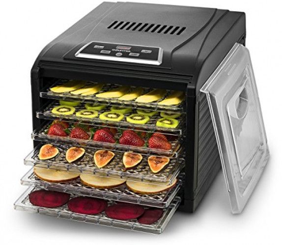 Photo 1 of ***DAMAGED INSIDES***
Gourmia GFD1650 - Food Dehydrator - 500 W - Black