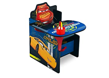 Photo 1 of *Missing Hardware & Minor Damage* Delta Children Chair Desk with Storage Bin - Ideal for Arts & Crafts, Snack Time, Homeschooling, Homework & More - Greenguard Gold Certified, Disney/Pixar Cars