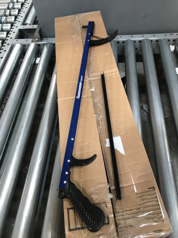 Photo 1 of Sammons Preston Reacher, Blue, 26 Inch, Lightweight Trash Picker Grabber 
