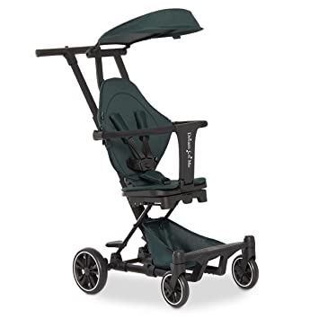 Photo 1 of Dream On Me Drift Rider Stroller with Canopy/Sturdy Design / 360 Angle Rotation/Compact Folding/Soft Ride Wheels/Sun Protection in Emerald Green