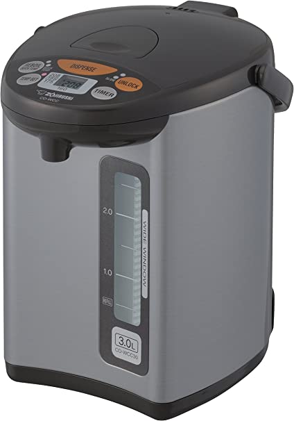 Photo 1 of Zojirushi CD-WCC30 Micom Water Boiler & Warmer, Silver