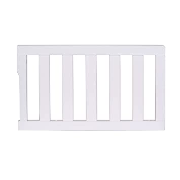 Photo 1 of Dream On Me Universal Convertible Crib Toddler Guard Rail, White