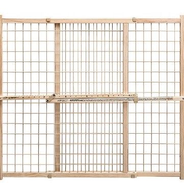Photo 1 of Evenflo Position & Lock Tall & Wide Baby Gate, 31" x 32", DARK BROWN BLACK FRAME
