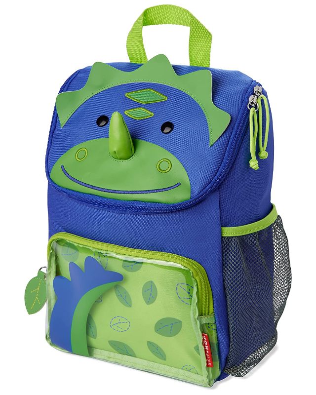 Photo 1 of Skip Hop Kid's Backpack, Zoo Kindergarten Ages 5-7, Dinosaur
