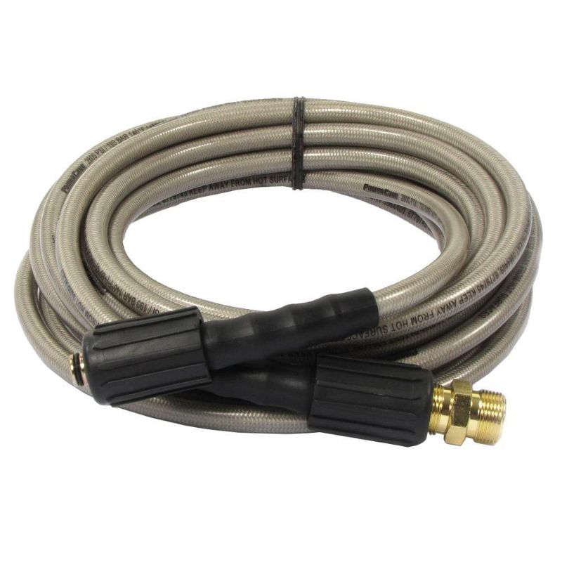 Photo 1 of 1/4 in. X 25 Ft. X 3200 PSI Extension/Replacement Pressure Washer Hose
